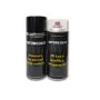 Kit: pintura base y barniz monocomponente en aerosol, volumen útil de 400 ml, suficiente para cubrir 1,5 m² con dos capas. Este barniz se polimeriza al entrar en contacto con el aire. La pintura y el barniz no utilizados se pueden guardar para su uso posterior.   28.00€ 