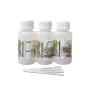 Kit de restauración: imprimación, pintura y barniz en frascos con pincel (30 ml cada uno) + 4 micro brochas, diseñado para pequeños daños. La imprimación se utiliza cuando el daño alcanza el metal.   23.00€ 